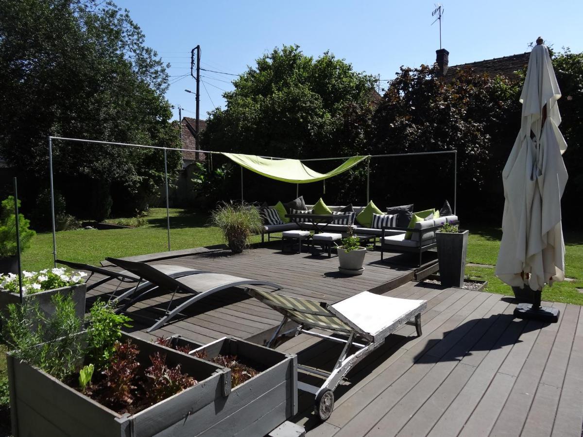 Les Petites Tuileries Bed & Breakfast Bray-sur-Seine Exterior foto